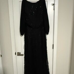 Chic Black Long Sleeve Dress